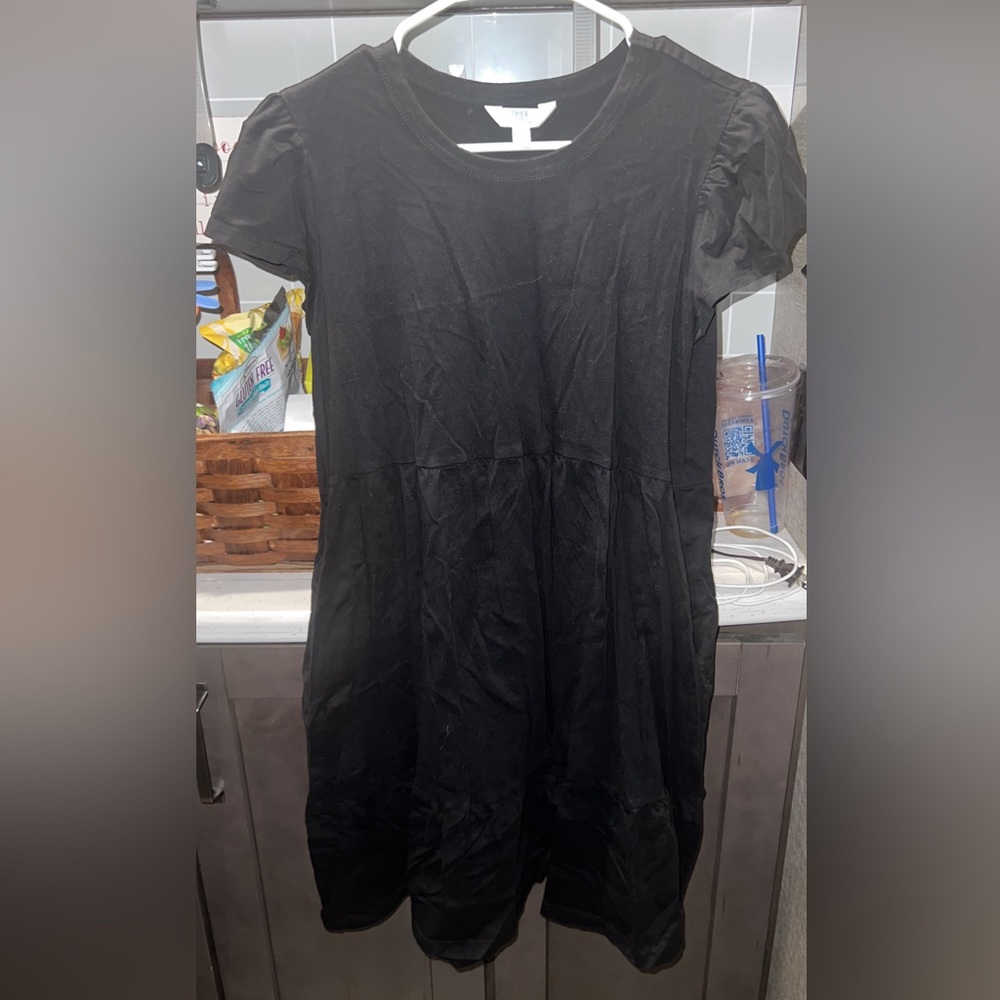 LBD tee shirt like with tiers
